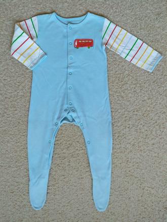 Dupačky/pyžamko mothercare veľ. 68/ 74 (6-9 mes.), mothercare,74