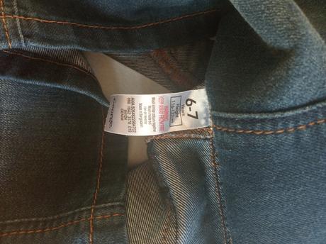 Dievčenské riflové šaty na traky, george,116