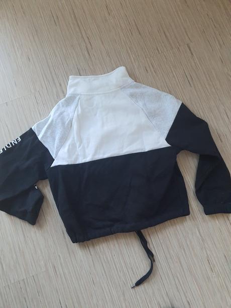 Skrátená mikina ch9, h&m,146