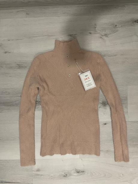 Mäkkučký béžový svetrík, 36 / 38 / m / s