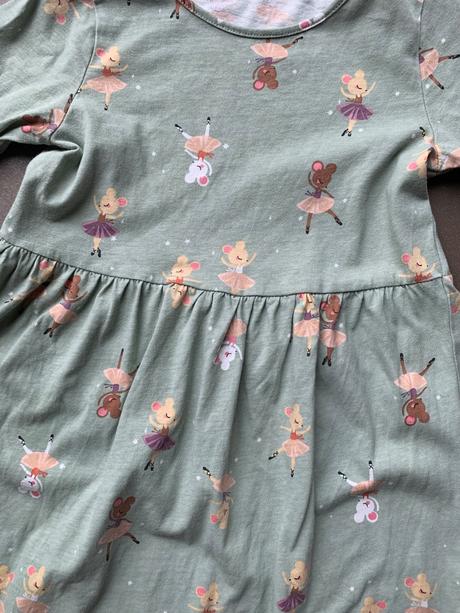 Šaty zn. h&m s potlačou, h&m,122