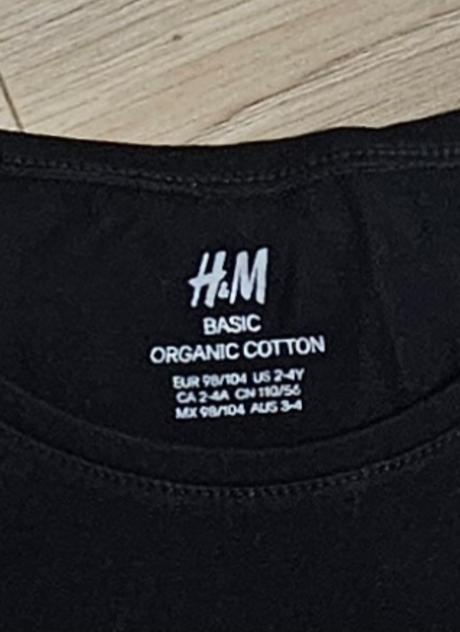 Čierne tričko, h&m,98