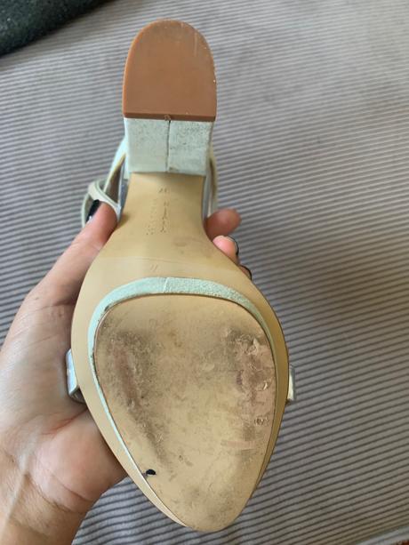 Sandale na opatku, zara,37