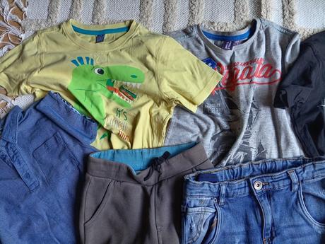 Komplet vecí pre chlapca, 122–134