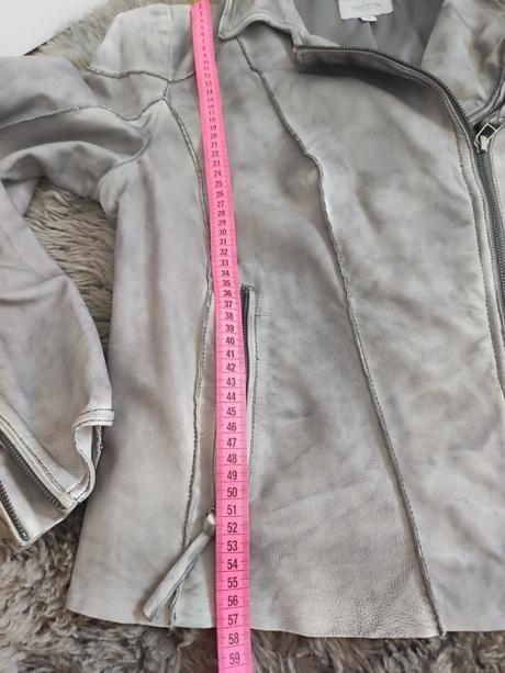 Kožená dámska bunda comma, l