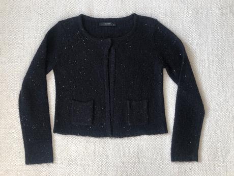 Hallhuber trblietkový kardigán, s