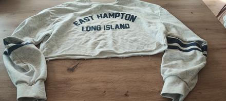 Crop top mikina, bershka,xs