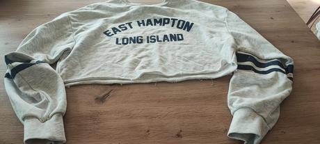 Crop top mikina, bershka,xs