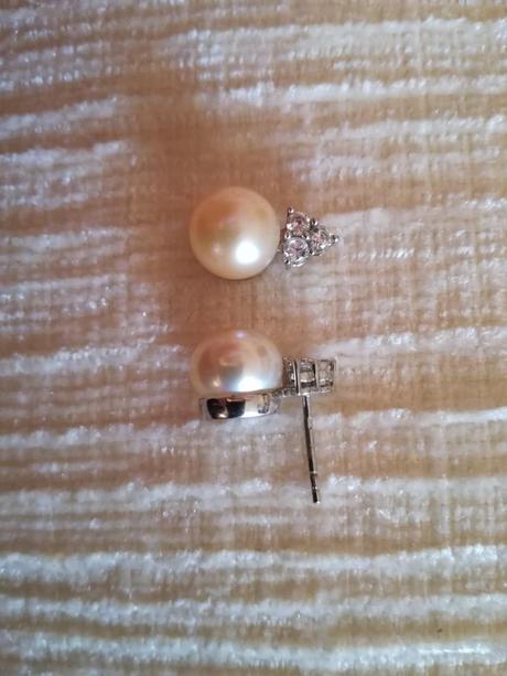 Krásny set, striebro+perličky (ideálne na svadbu), 