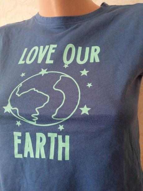 Dievčenské tričko so zemeguľou a nápisom (134-140), alive,134