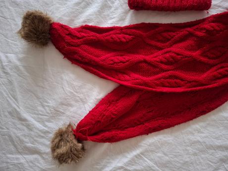 Červený čiapkový set mayoral, mayoral,146