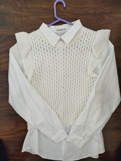 Blúzka + vesta, s