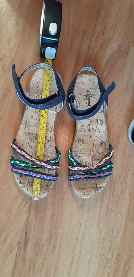 Sandále, deichmann,36