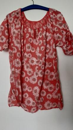 Kvetovaná blúzka, xl