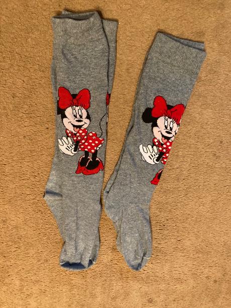 2x minnie podkolienky 38, c&a,38