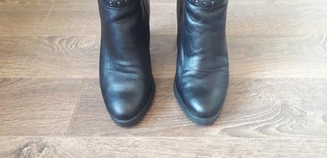 Kožené čižmy v.36-arianna s poštou., 36