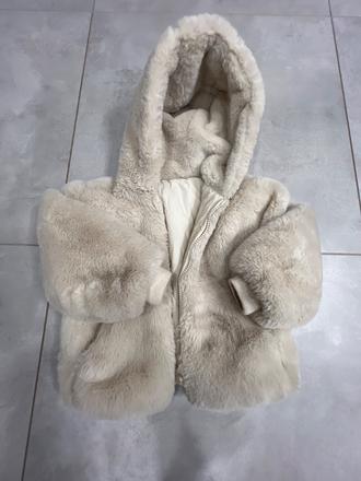 Obojstranná zimná bunda/kozuch zara č.92, zara,92