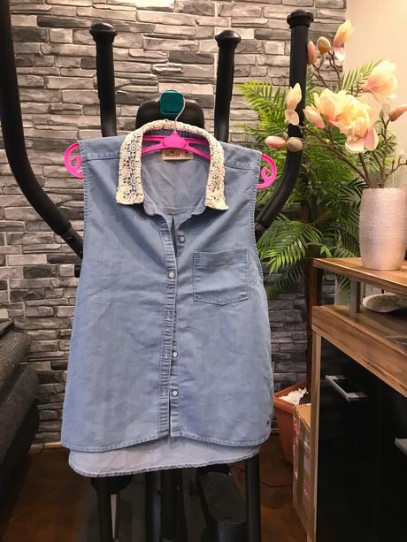 Hollister košeľa s krajkou, hollister,m