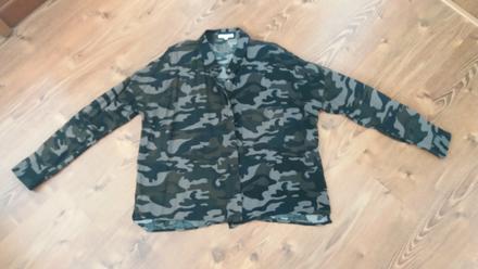 Maskáčová blúza top stav, s