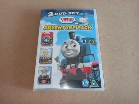 3 dvd set thomas and friends adventure pack,
