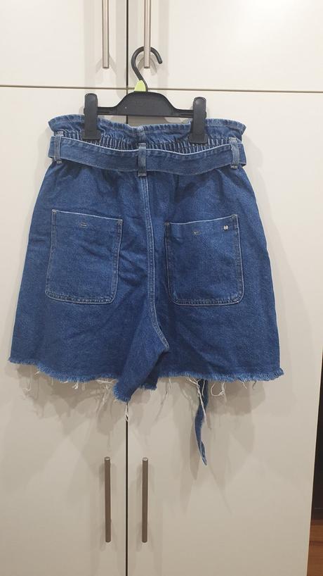 Dámske rifľové kraťasy zara, zara,38