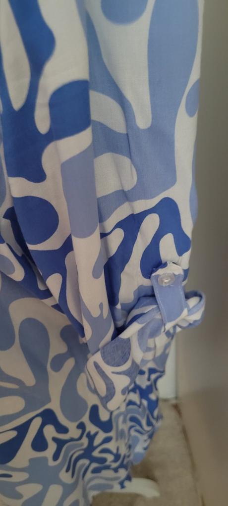 Dlhý top vzorovaný, xxl