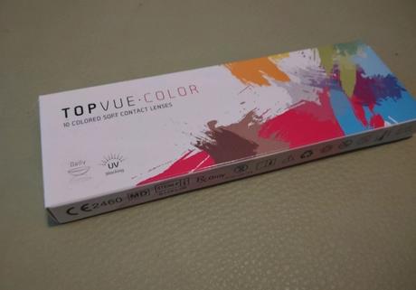 Modré farebné šošovky -0,75,