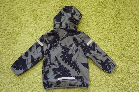 Bunda softshell s dinosaurami, h&m,98