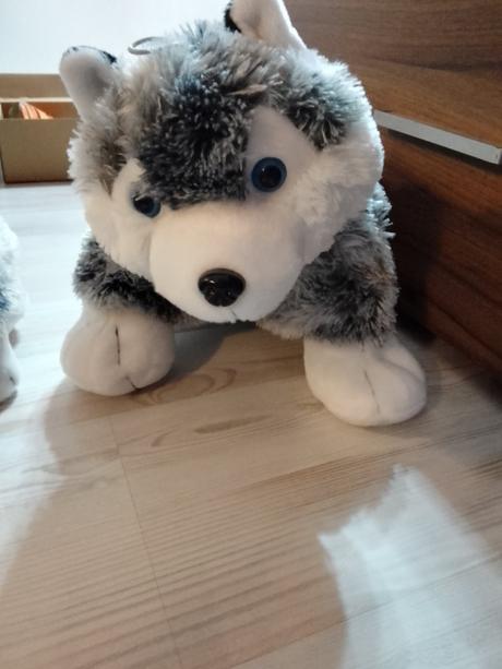 Plyšové vankúšiky psíky, 