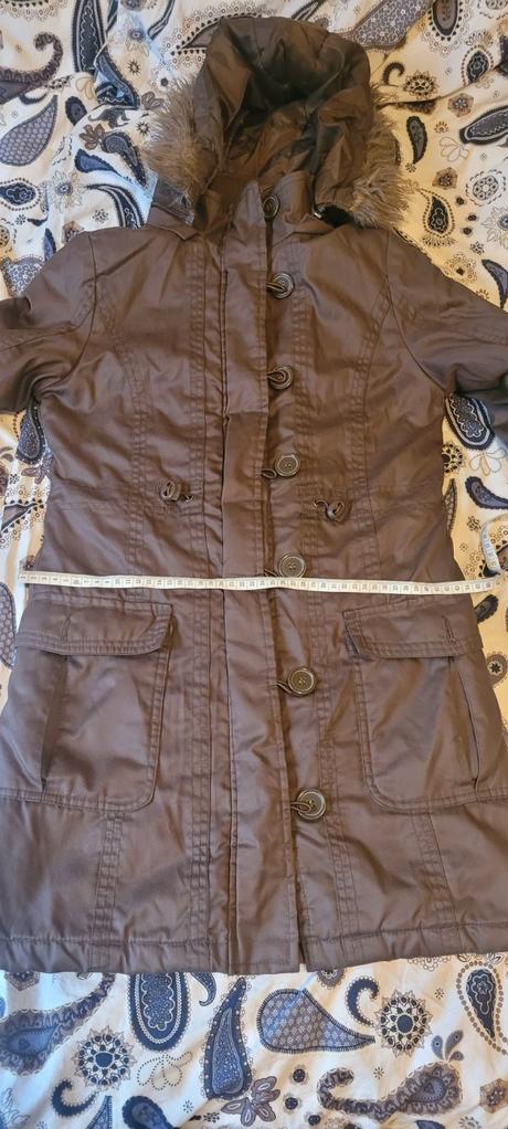 Bunda damska hneda, gate,s