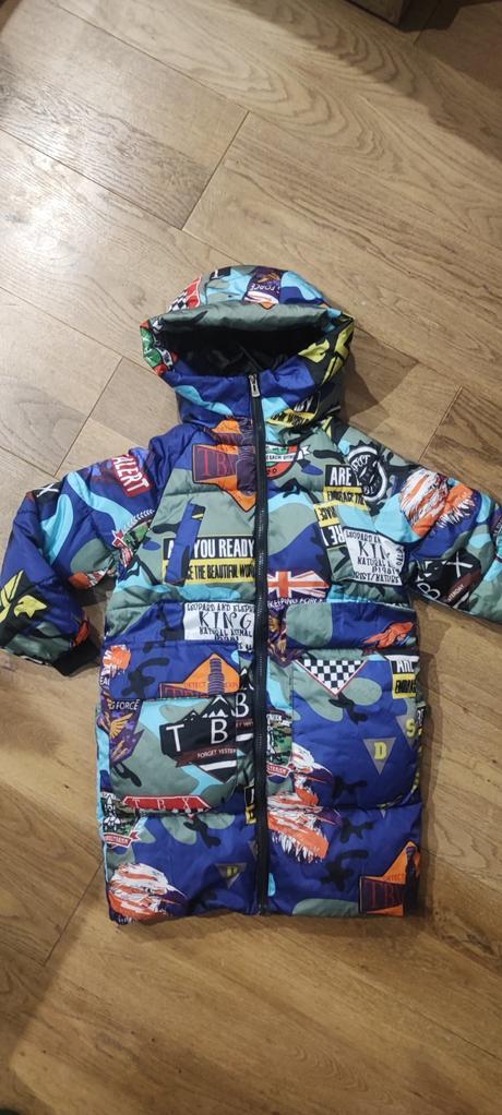 Štýlová predĺžená bunda, 128