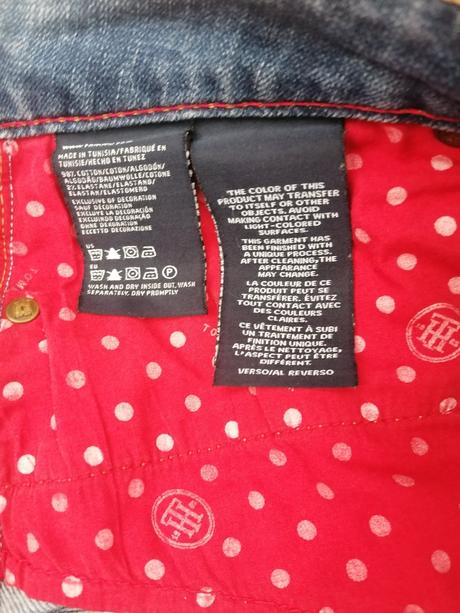 Riflova sukňa, tommy hilfiger,l