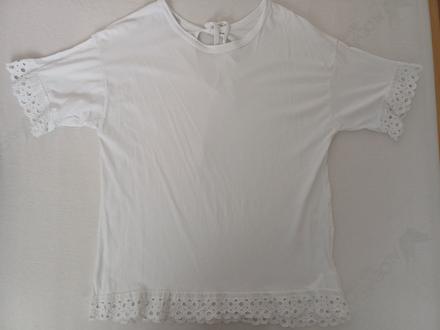 Biele oversize tricko, 