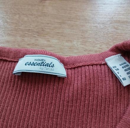 Hrubšie úpletové rebrované tielko, tchibo,46