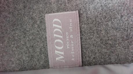 Kabát kašmír a vlna s kapucňou, 48