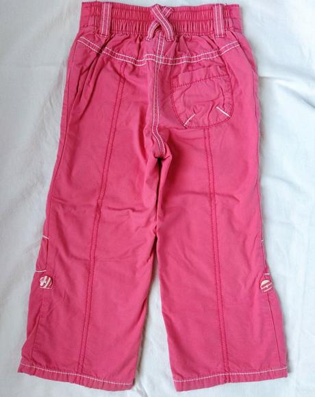 Ruzove podsite nohavice, next,98