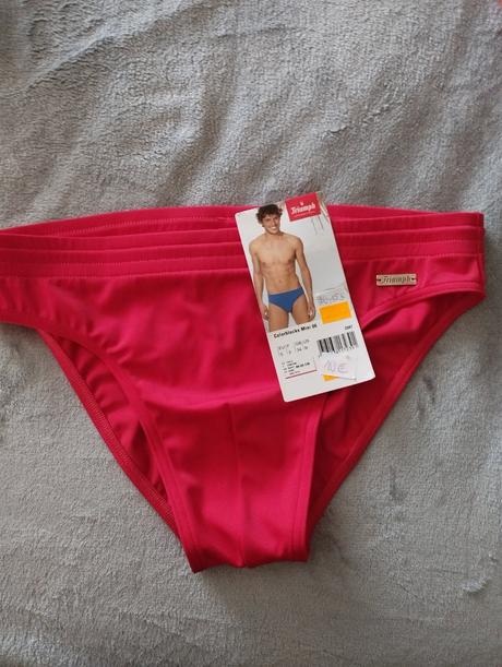 Plavky s visačkou, triumph,m