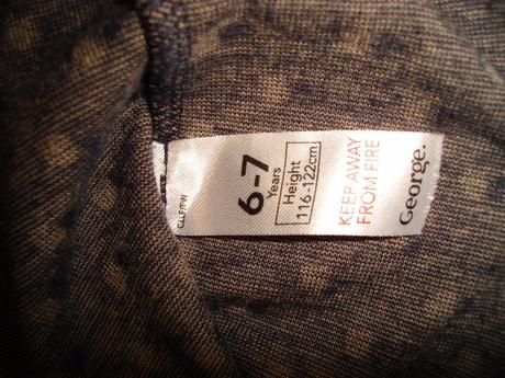 Bodkované šatky veľ.116-122, george,116