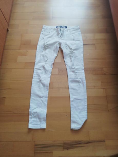 Biele nohavice 164, new look,164