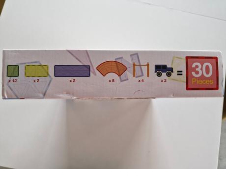 Magnetická stavebnica s autami, 