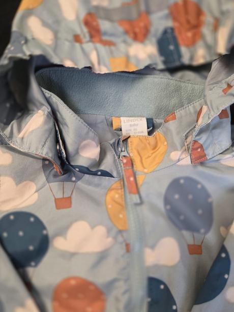 Lindex sada vetrovka ciapka mikina balony 86, lindex,86