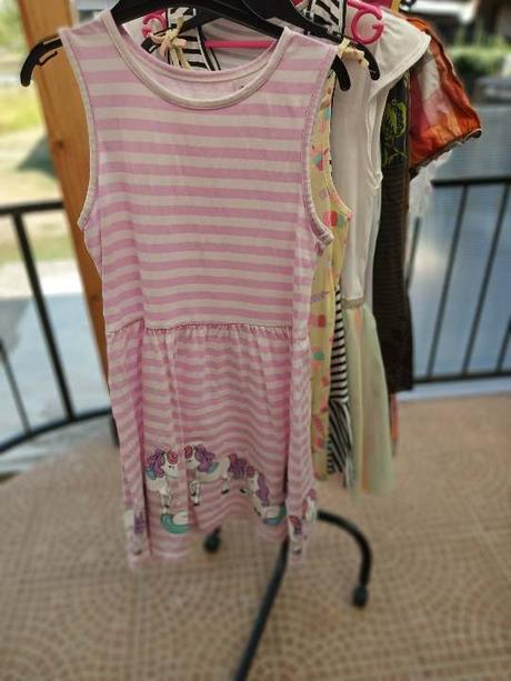 Dievčenské, letné šatočky v. 122-128. aj 134-140, 128