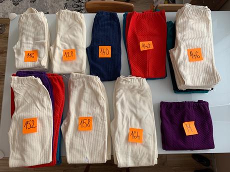 Kaliopky rôzne veľkosť aj farby aj tvary, slovenka,116 - 164