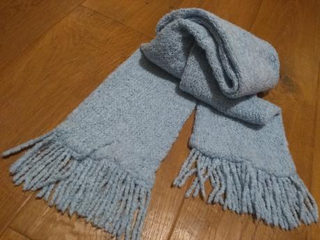 Dámsky šál - svetlomodrý,