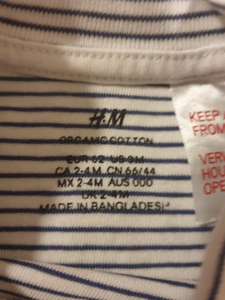 Tričko h&m, h&m,62