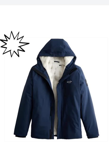 Pánska bunda, hollister,m