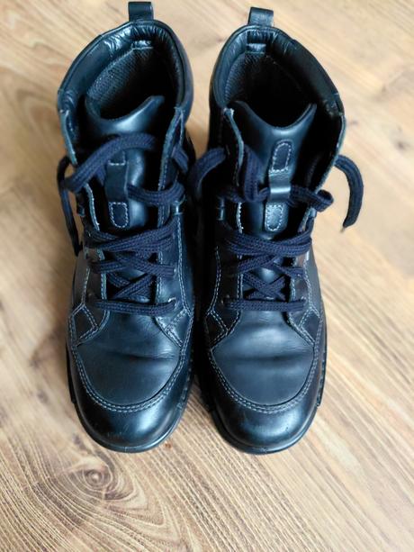 Kožené topánky, ecco,38