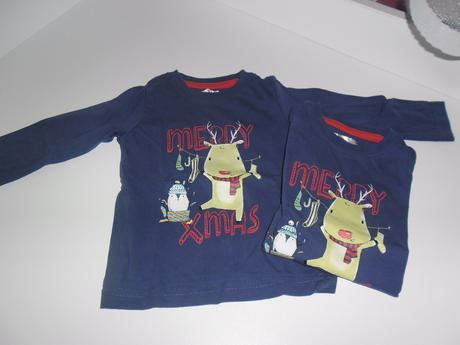 2x vianočné tričká, 74