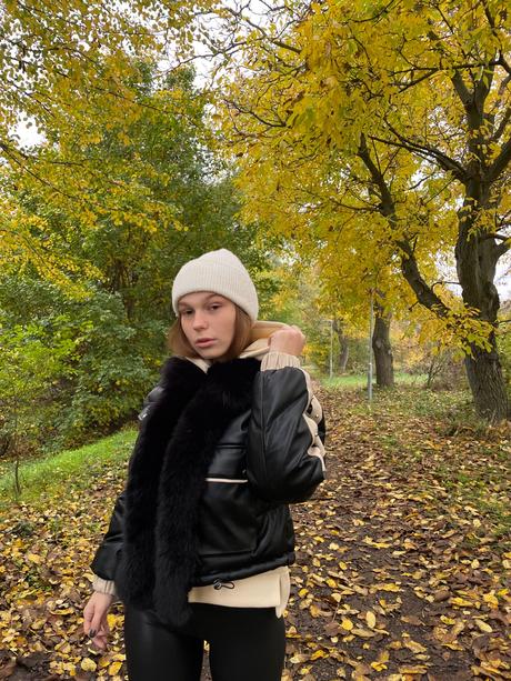 Dámska zimná bunda, s