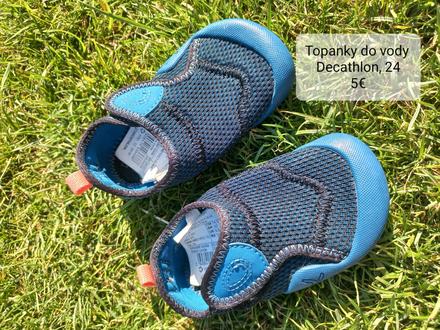 Topanky do vody decathlon, 24, decathlon,24